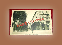 Savona Corso Principe Amedeo Animata 1930 - Savona