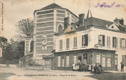 Criquetot L'esneval * La Place De La Mairie * Débit De Tabac Tabacs , Café Du Commerce - Criquetot L'Esneval
