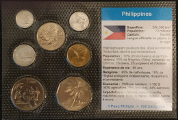 PHILIPPINES - FILIPINAS - SERIE DE 7 PIECES DIFFERENTES - 1 - 2 PISO - 1 - 5 -10 -25 - 50 CENTIMO - Filippine