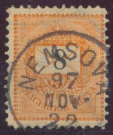 1889. Black Number Krajcar 8kr Stamp, NEMSOVA - ...-1867 Prefilatelia