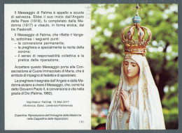 °°° Santino N. 9122 - Madonna Di Fatima °°° - Religion & Esotérisme