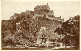 Scotland Edinburgh Castle Ross Fountain - Midlothian/ Edinburgh