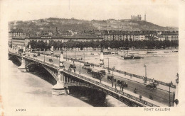 FRANCE - Lyon - Pont Galliéni - Vue Générale - Animé - Carte Postale Ancienne - Autres & Non Classés