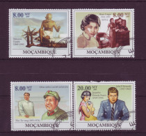 Afrique - Mozambique - Célébrités- 4 Timbres Différents - 7082 - Mosambik