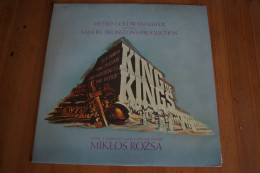 KING OF KINGS MIKLOS ROZSA RARE LP JAPONAIS 1981 - Filmmusik