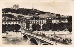 FRANCE - Lyon - Le Pont Wilson Et Le Côteau De Fourvière - Carte Postale Ancienne - Andere & Zonder Classificatie