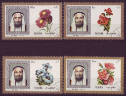 Asie - Fujeira - Flore - 4 Timbres Différents - 7087 - Fujeira