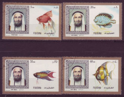 Asie - Fujeira - Poissons - 4 Timbres Différents - 7088 - Fujeira