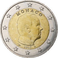 Monaco, Albert II, 2 Euro, 2017, Monnaie De Paris, Bimétallique, SUP - Mónaco