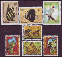 Afrique - Bénin - Faune - 7 Timbres Différents - 7091 - Bénin – Dahomey (1960-...)