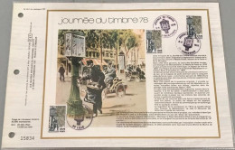 FRANCE - Journée Du Timbre - Facteur Parisien De 1900 - O : Armentieres - Dunkerque Et Lille - N° 451 Du Catalogue CEF - 1970-1979
