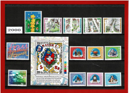 SUISSE - 1637/1670 - TIMBRES NEUFS**- ANNEE COMPLETE 2000 -  COTE Y&T 2021 : 94.00 € - Ongebruikt