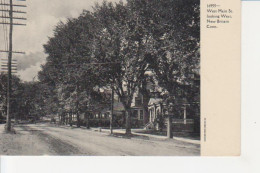 New Britain Conn. West Main St. Ngl #204.096 - Autres & Non Classés