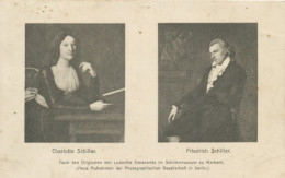 Charlotte Und Friedrich Schiller Glca1910 #105.235 - Otros & Sin Clasificación