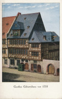 Goethes Geburtshaus Vor 1755 Ngl #105.181 - Altri & Non Classificati