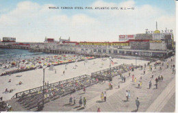 Atlantic City N.J. World Famous Steel Pier Ngl #204.599 - Sonstige & Ohne Zuordnung