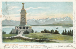 Bismarckturm Am Starnberger See Panorama Gl1902 #105.067 - Hommes Politiques & Militaires