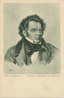 Franz Schubert Nach Litho Von J. Kriehuber Ngl #105.237 - Altri & Non Classificati
