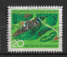 ALLEMAGNE FÉDÉRALE  N°  465 " CONDUITE D'EAU " - Gebraucht