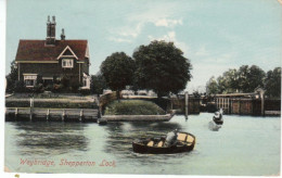 GB Weybride, Shepperton Lock Gl1919 #22.278 - Andere & Zonder Classificatie