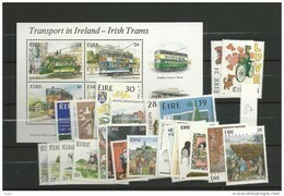 1987 MNH Ireland, Eire, Irland Year Collection, Postfris - Volledig Jaar