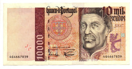 Billet De 10000 Escudos Note - Juillet 1997 - TTB Very Fine Condition - Portugal