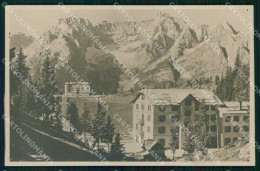 Belluno Cortina D'Ampezzo Hotel Misurina Lago Foto Cartolina RT1751 - Belluno