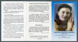 °°° Santino N. 9127 - Santina Celeste Campana °°° - Religión & Esoterismo