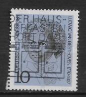 ALLEMAGNE FÉDÉRALE  N°  479   "  BEETHOVEN " - Used Stamps