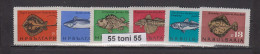 1965 Fauna FISH  6 V.- MNH (**) BULGARIA  / Bulgarie - Ongebruikt