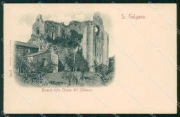 Siena Chiusdino San Galgano Avanzi Dell'Abbazia Stengel 11782 Cartolina RT1452 - Siena