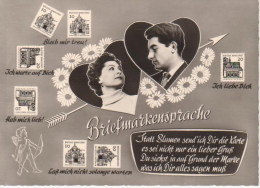 Statt Blumen Send' Ich Dir Die Karte… Ngl #82.604 - Stamps (pictures)