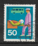 ALLEMAGNE FÉDÉRALE  N°  499 " SECOURS " - Used Stamps