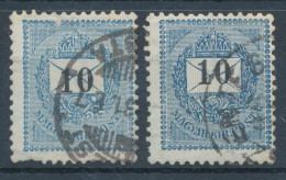 1889. Black Number Krajcar 10kr Stamps - ...-1867 Vorphilatelie