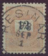 1889. Black Number Krajcar 12kr Stamp, RESINAR - ...-1867 Voorfilatelie