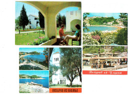 Lot 3 Cpm - Montenegro - ULCINJ - Bateau - Marché - Montenegro