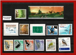 SUISSE - 1969/2014 - TIMBRES NEUFS**-  ANNEE COMPLETE 2008 -  COTE Y&T 2021 : 135.65 € - Neufs