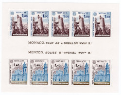 1977 MONACO BF 11 MNH ** Europa, Europa CEPT, Vedute - Blokken