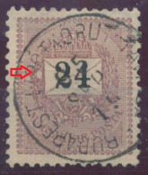 1889. Black Number Krajcar 24kr Stamp - ...-1867 Vorphilatelie