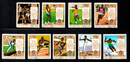 Guinea, Used, 1972, Michel 640 - 648, Olympic Games Munchen 1972 - Guinée (1958-...)