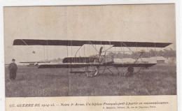 Guerre De 1914-15 - Notre 5e Arme - Un Biplan Français Prêt à Partir En Reconnaissance - ....-1914: Vorläufer