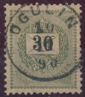 1889. Black Number Krajcar 30kr Stamp, OGULIN - ...-1867 Vorphilatelie