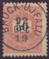 1889. Black Number Krajcar 50kr Stamp, BRUCK-UJFALU - ...-1867 Prefilatelia