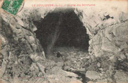 FRANCE - Le Pouliguen (L I) - Vue Sur La Grotte Des Korrigans - Sur L'entrée - Animé - Carte Postale Ancienne - Le Pouliguen