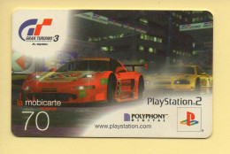 Mobicarte Collector : Gran Turismo 3 / PlayStation 2 : Orange : 06/2003 : Recharge 70 F (voir Cadre Et Numérotation) - Kaarten Voor De Telefooncel (herlaadbaar)