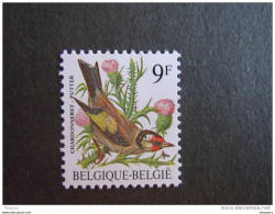 België Belgique Belgium 1985 Buzin Vogels Oiseaux Putter Chardonneret Typo Yv 2187a COB 2190GG  MNH ** - 1985-.. Oiseaux (Buzin)