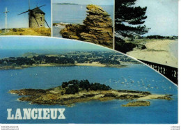 22 LANCIEUX Multivues N°5 Moulin à Vent Calvaire Tête De Chien Ile De L'Islet VOIR DOS - Lancieux