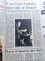 TRIBUNA ILLUSTRATA 1956 POZZUOLI AUDREY HEPBURN - Altri & Non Classificati