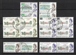 BAHAMAS Ca.1953-73: Lot D' Obl. - 1859-1963 Kronenkolonie