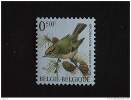 België Belgique Belgium 1991 Vogels Oiseaux Buzin Goudhaantje Roitelet Huppé Witte Gom 2424 Yv 2424 MNH ** - 1985-.. Pájaros (Buzin)